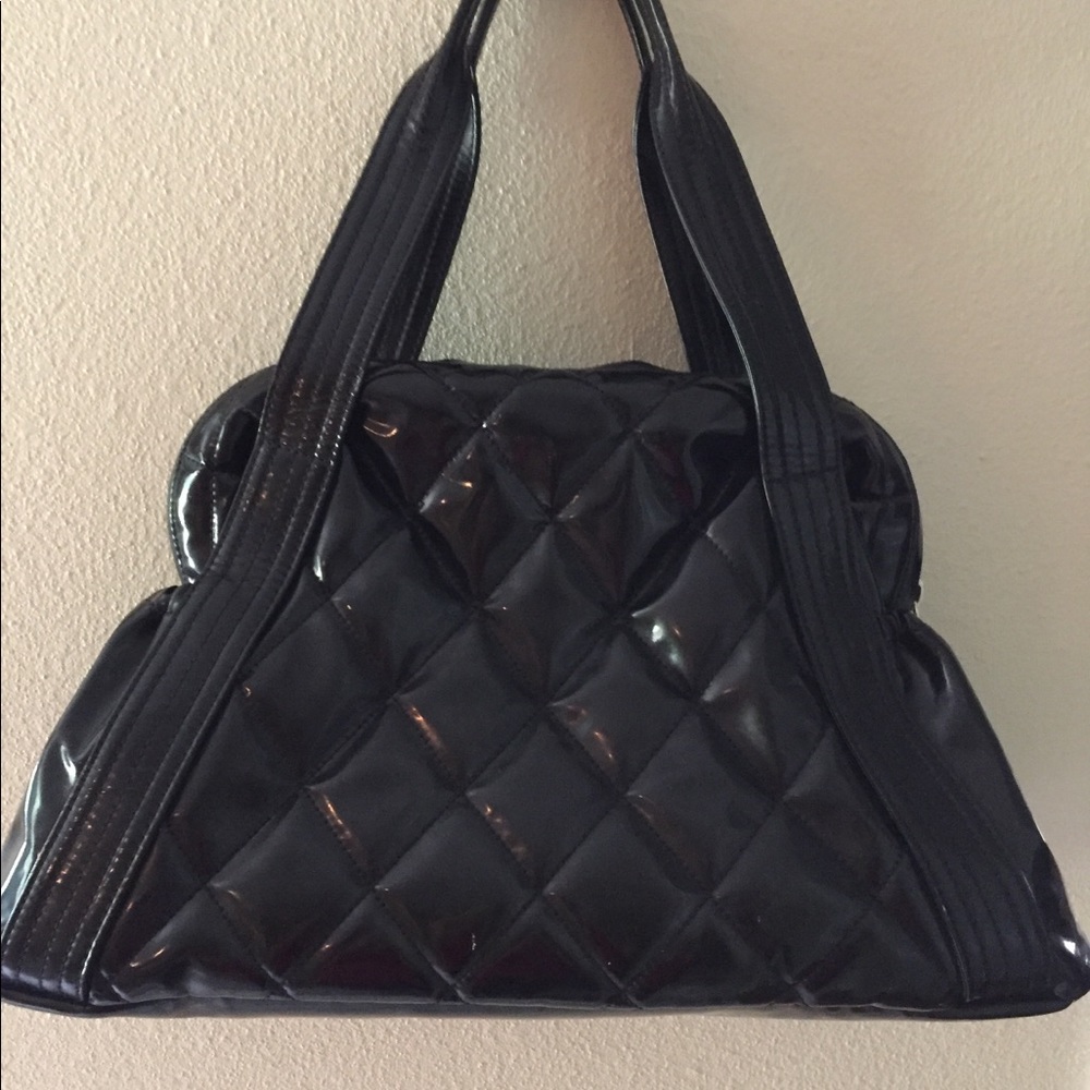Rare Chanel patent leather satchel